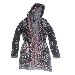 hooded sweater x cliché size small x hippie earthcore